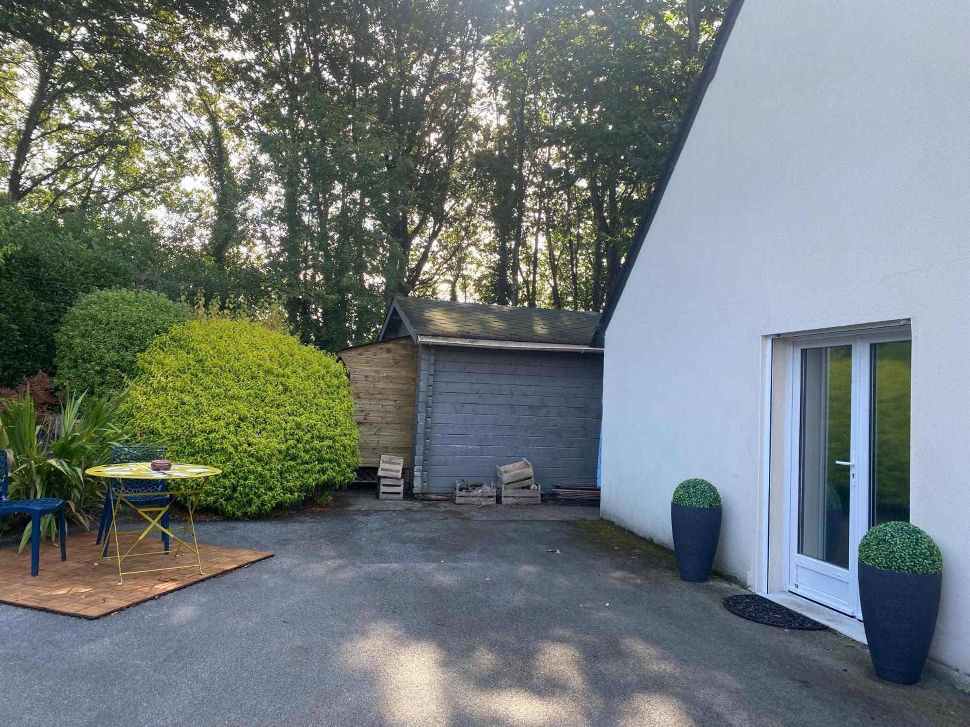 Studio, Sur Le Chemin Des Hortensias Ploërmel Exterior foto